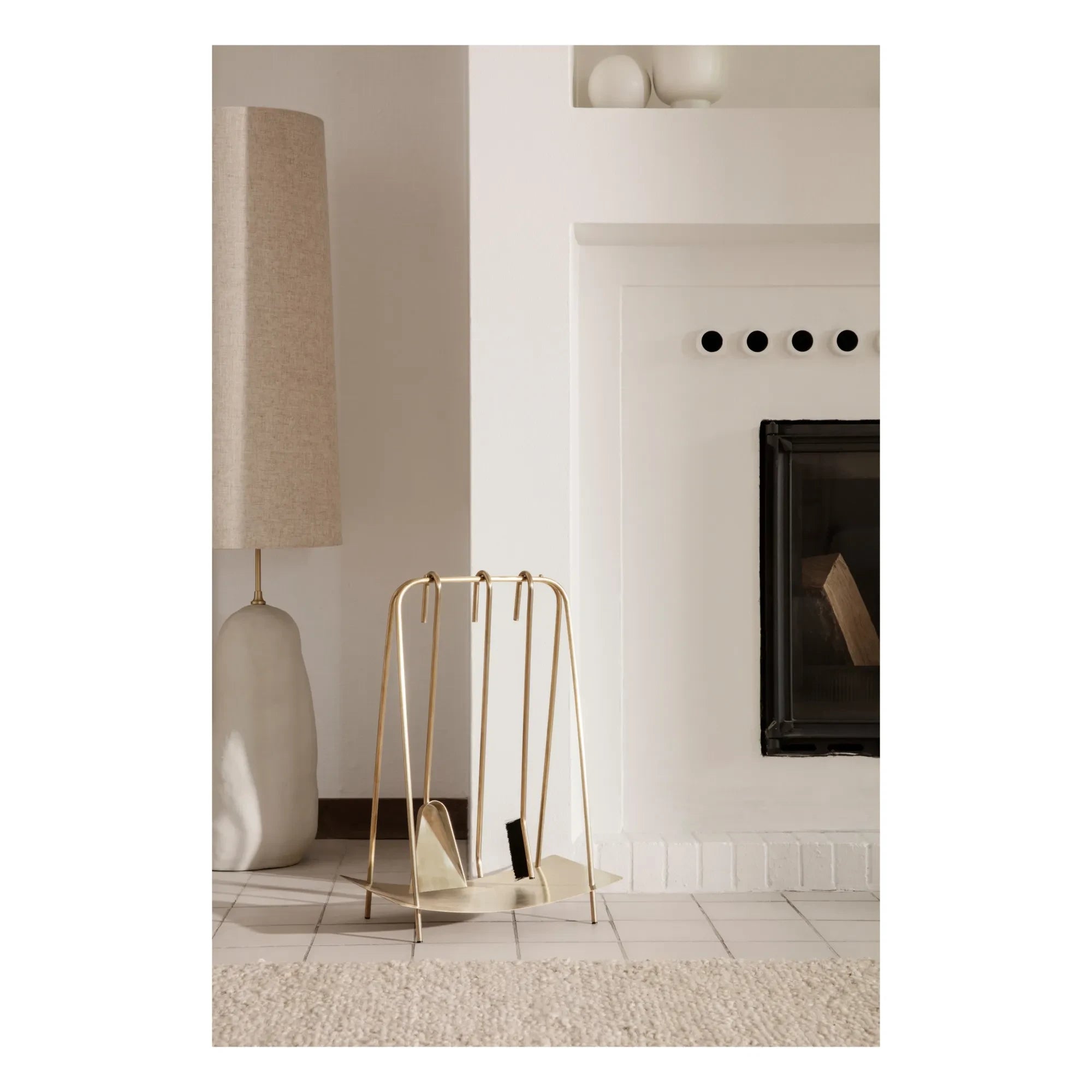 Ferm Living - Hebe Lamba Tabanı | Beyaz
