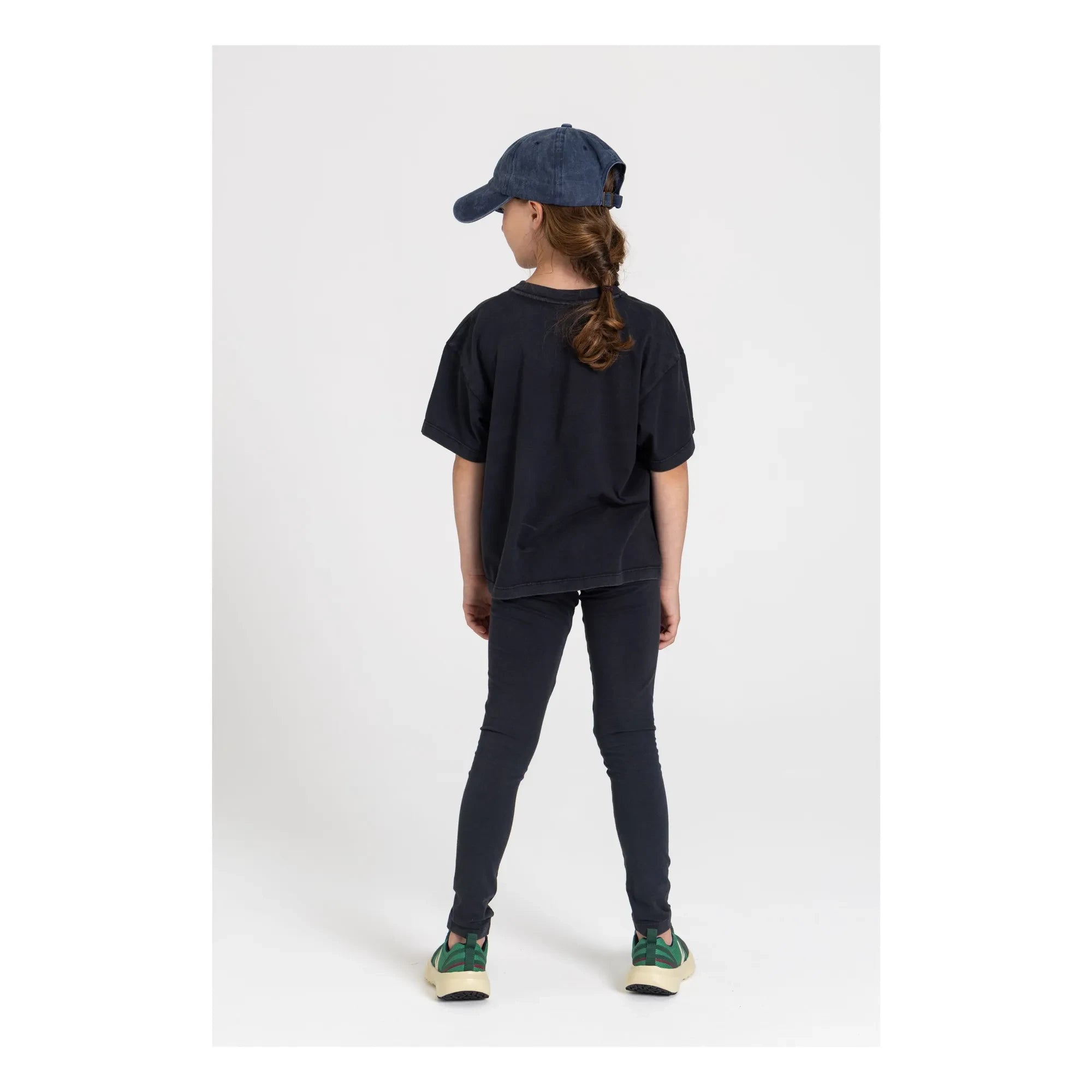 Smallable Kid - Liv T-shirt Organik pamuk | Siyah
