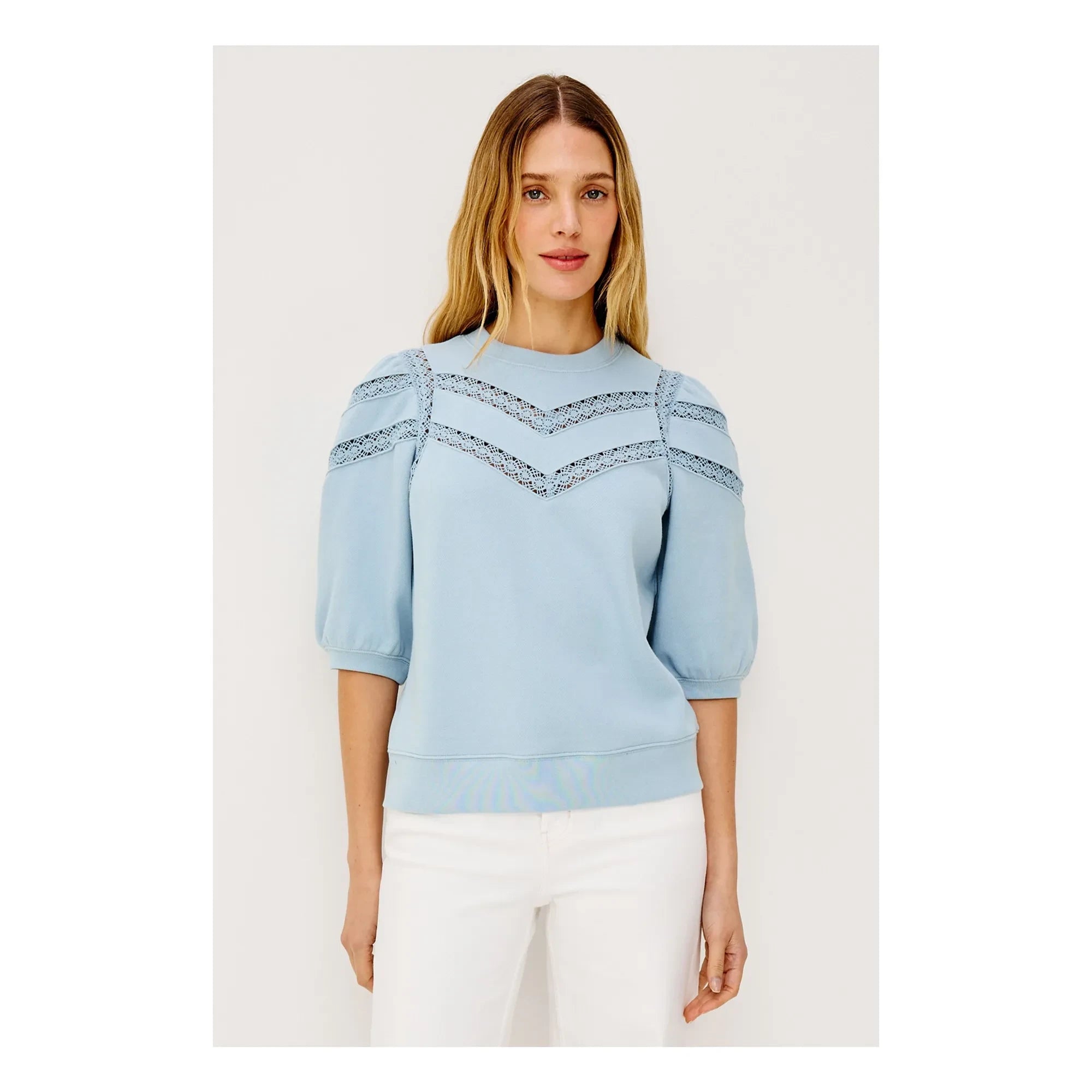 Rails - Adria embroidered sweater | Blue