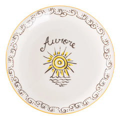 Tressé - Aurore yemek tabağı | Sarı