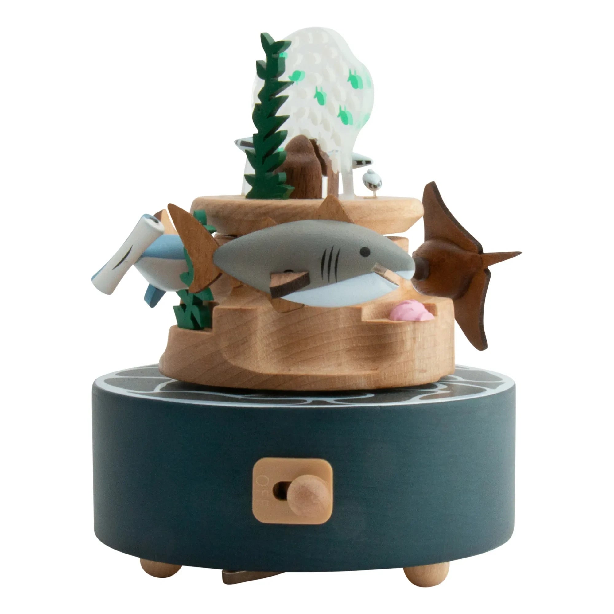 Wooderful Life - Fish Wooden Music Box