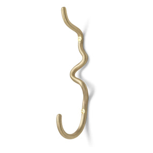 Ferm Living - Curvature Duvar Askısı | Pirinç