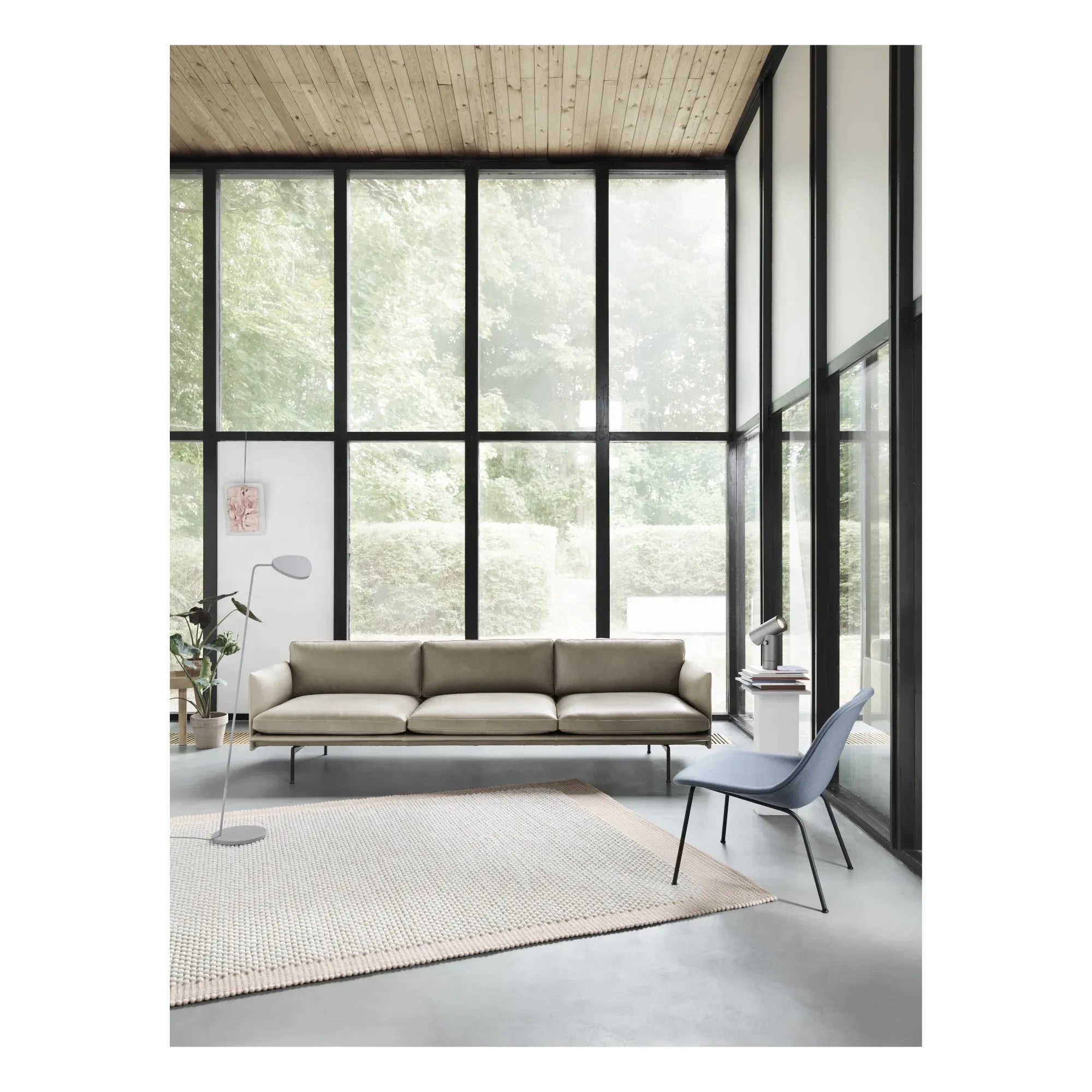 Muuto - Işın Lambası | Gümüş