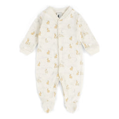 Sleepy Doe - Tavşan ayaklı pijama Organik pamuk | Ekru