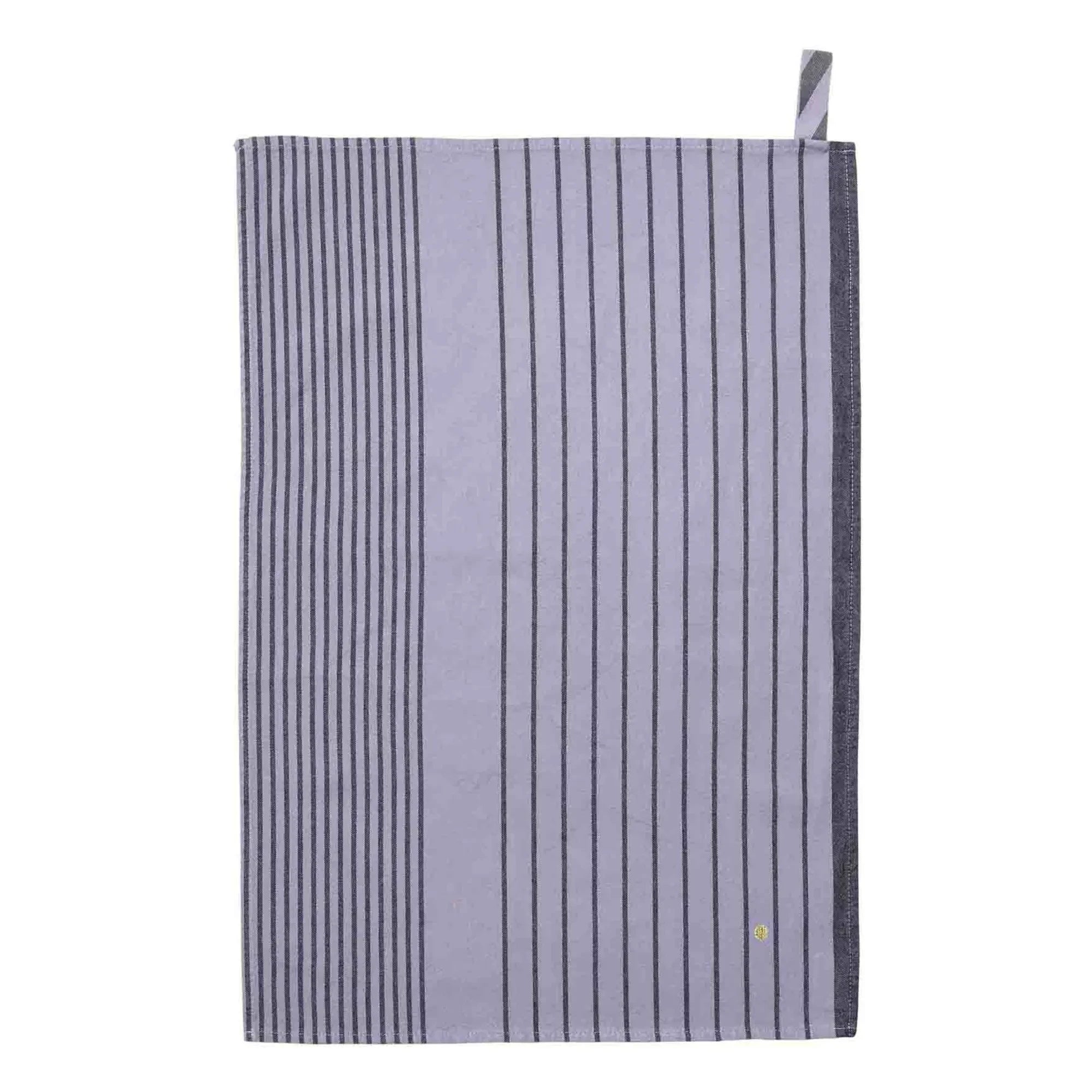 La Cerise Sur Le Gâteau - Piero Organic Cotton Striped Kitchen Towel | Lavender