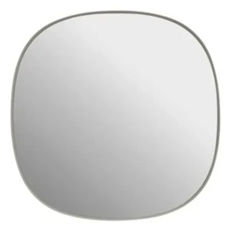 Muuto - Framed Wall Mirror 40x40 cm | Light Gray