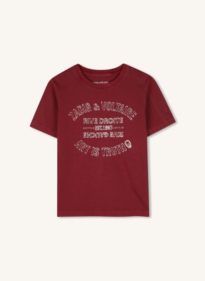 Zadig & Voltaire - Voltaire Paris organic cotton T-shirt | White