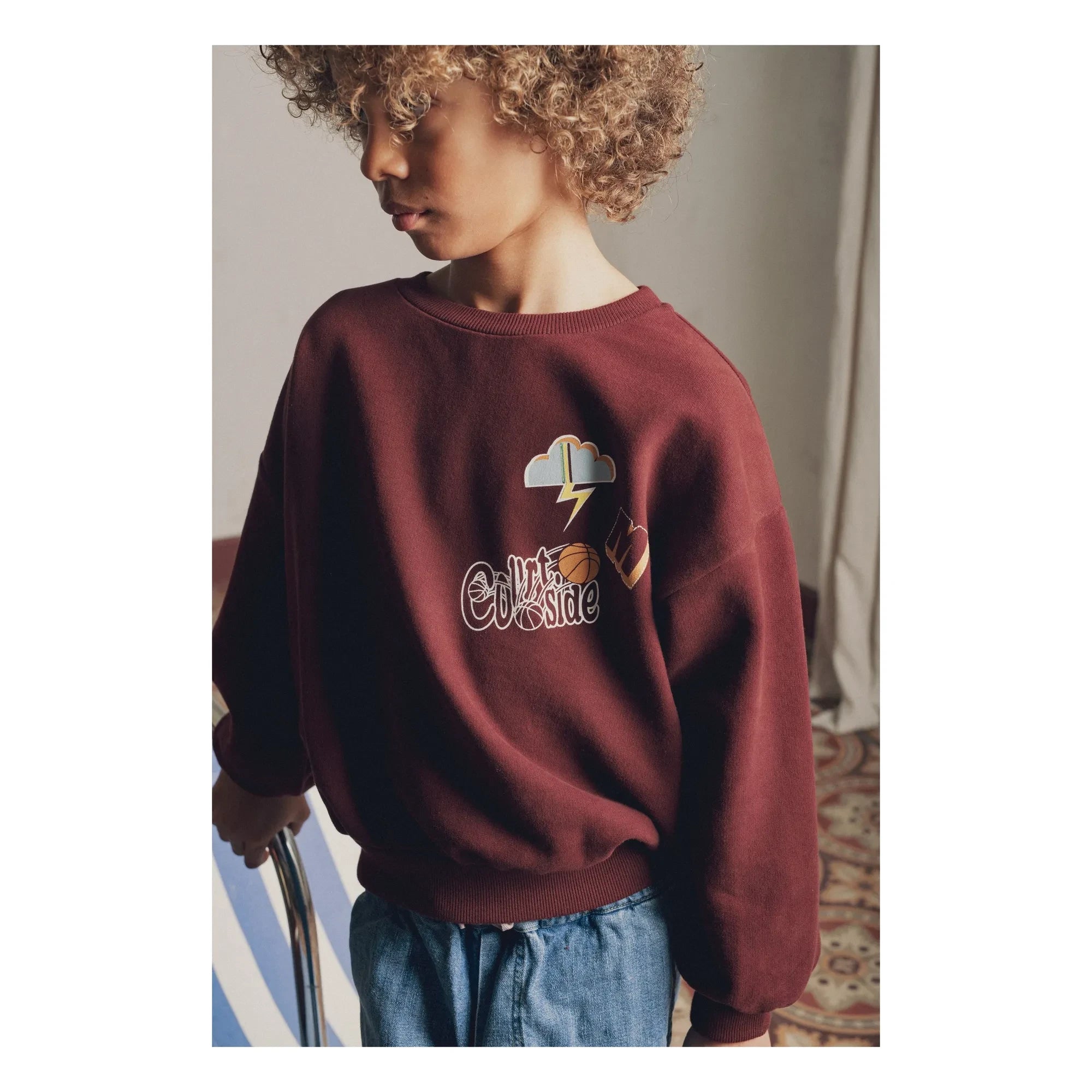 Marlot Paris - Maxime Courtside Sweatshirt | Brown
