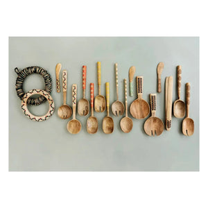 Madam Stoltz - Bamboo Pestle and Mortar