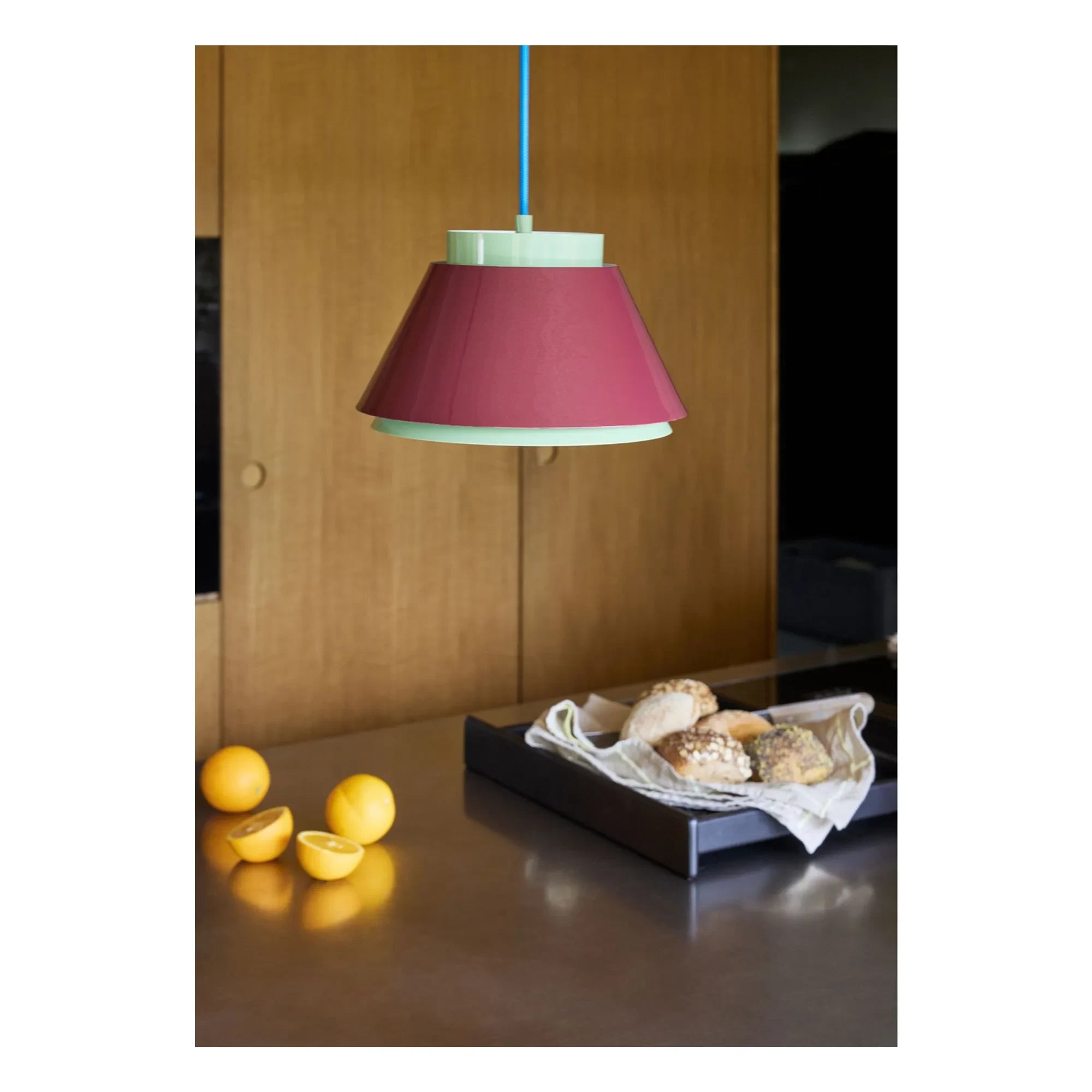 Hübsch - Suspension Remi Pendule | Burgundy