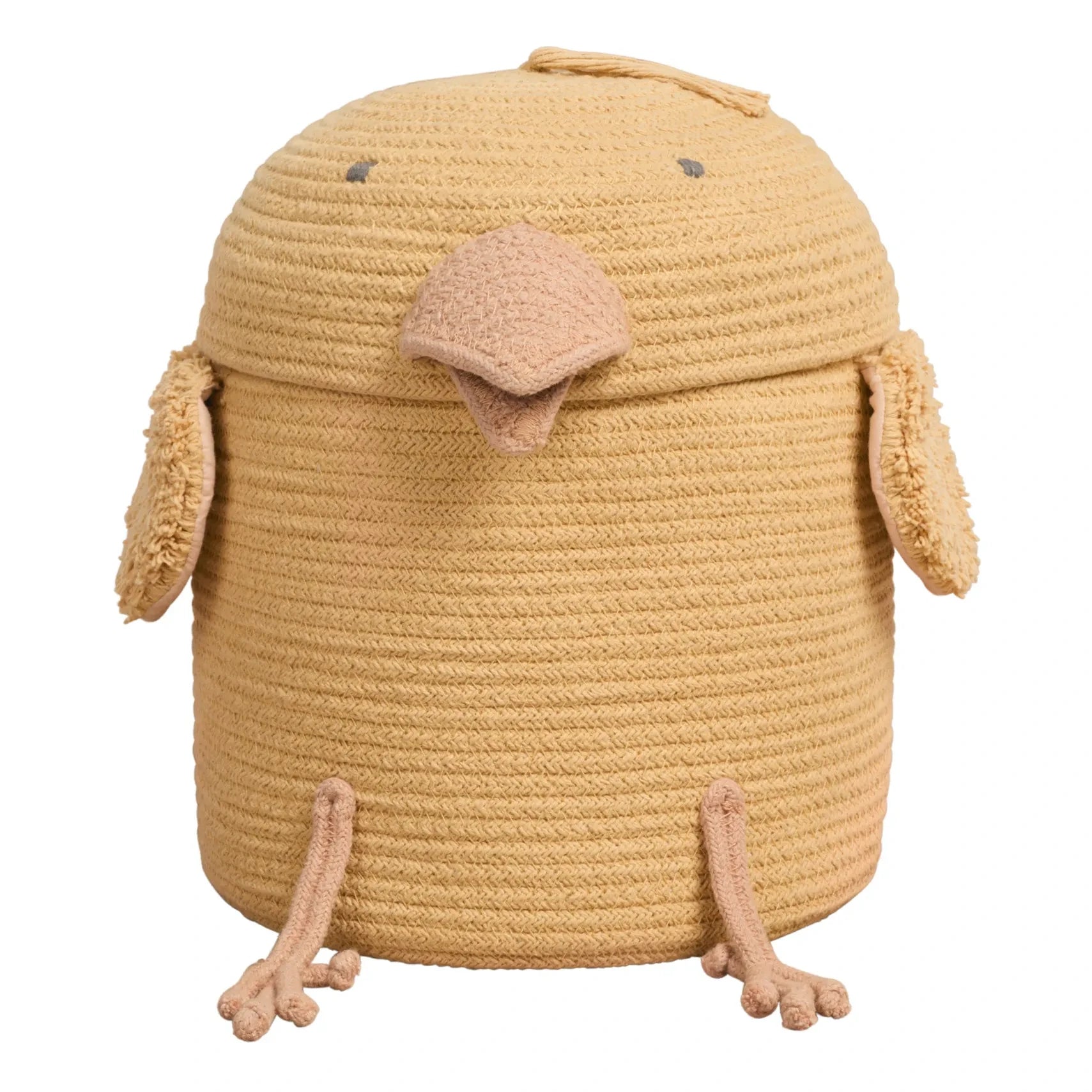 Lorena Canals - Charlie Chicken Basket | Mustard
