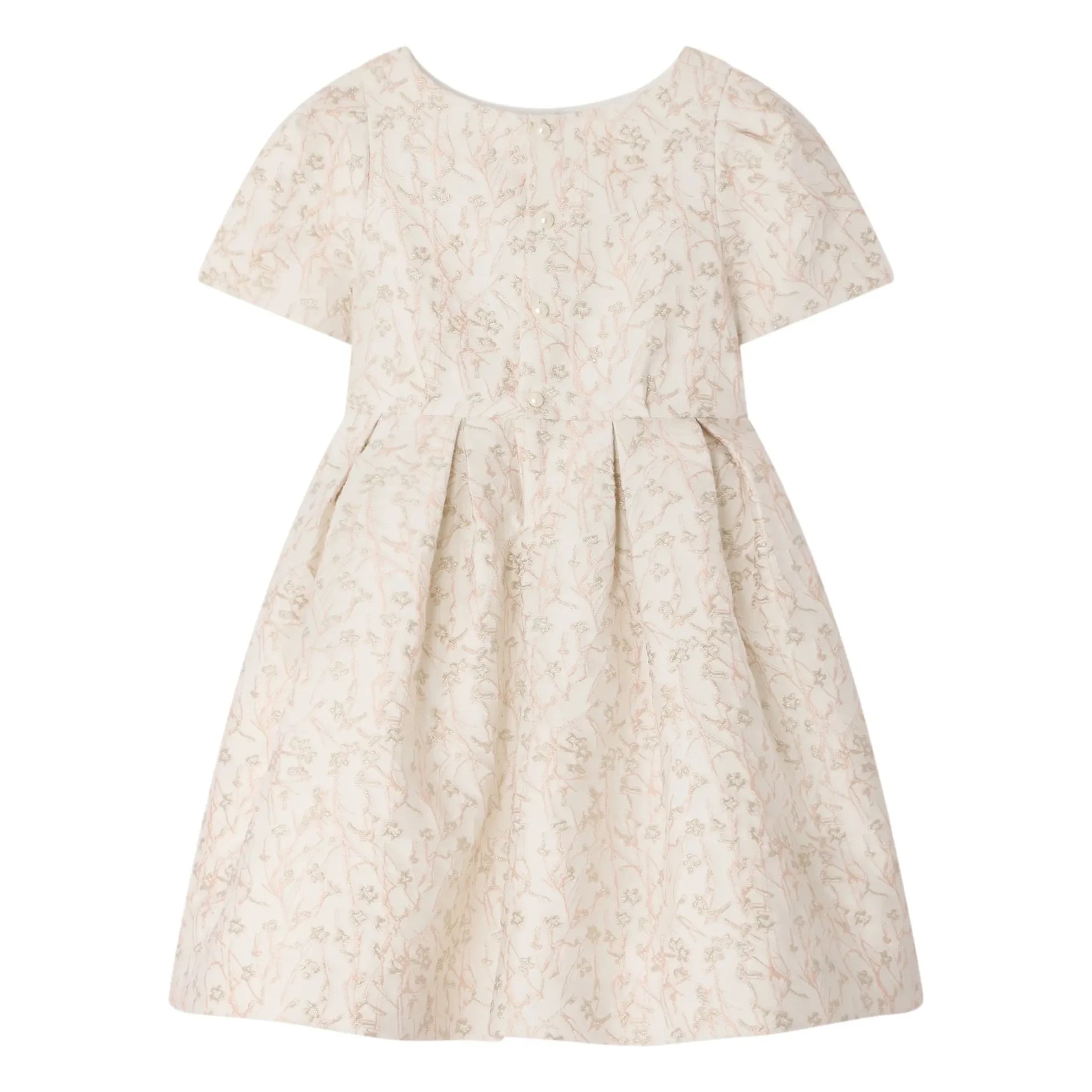 Bonpoint - Lilibet Fleurie Embroidered Dress | Ecru