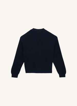 Smallable Kid - Abbey Organic Cotton Cardigan | Navy