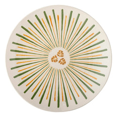 Bloomingville - Heikki Stone Ceramic Plate | Green