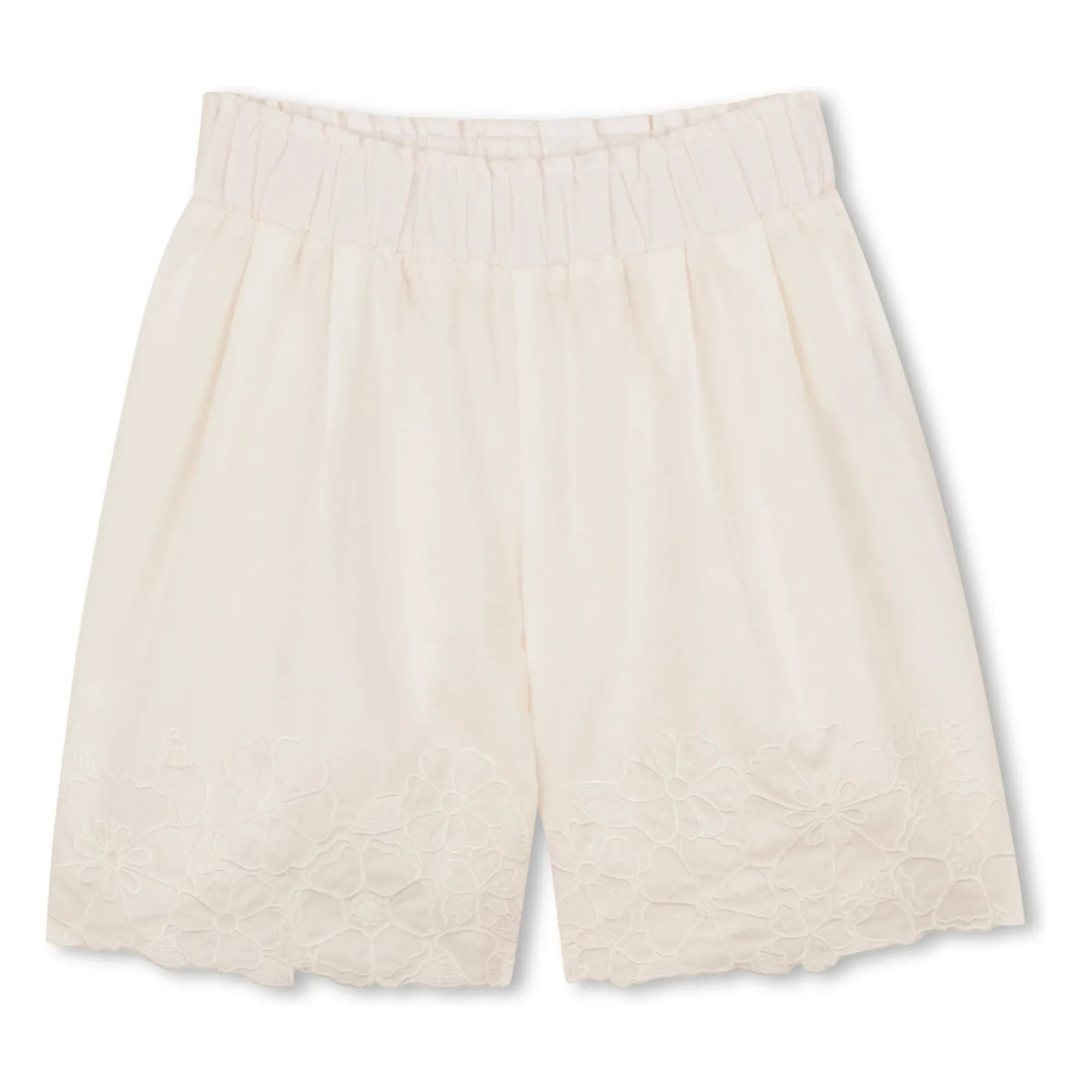 Chloé - Organic Cotton Poplin Trousers | Ivory