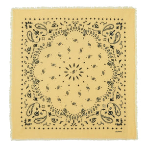 Kujten - Hachiko Kaşmir Bandana | Anason yeşili