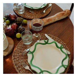 Denise - Olaf Plate | Green