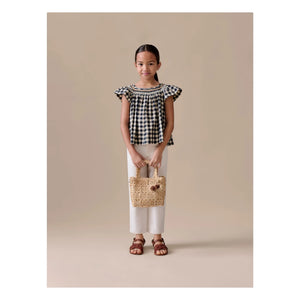 Bonpoint - Eloha Organic Cotton Pants | White