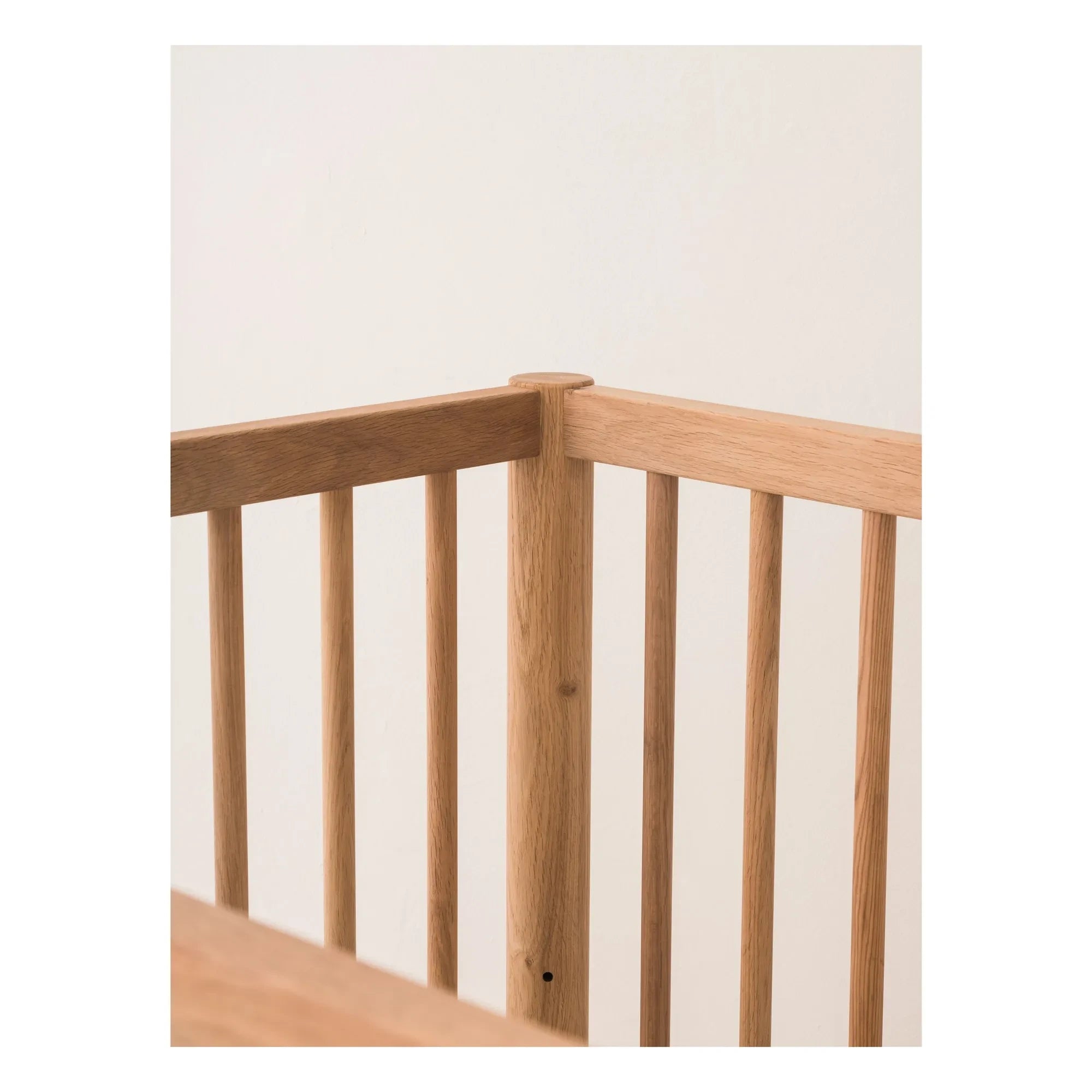 Nobodinoz - Latitude 70x140 Baby Bed | Oak