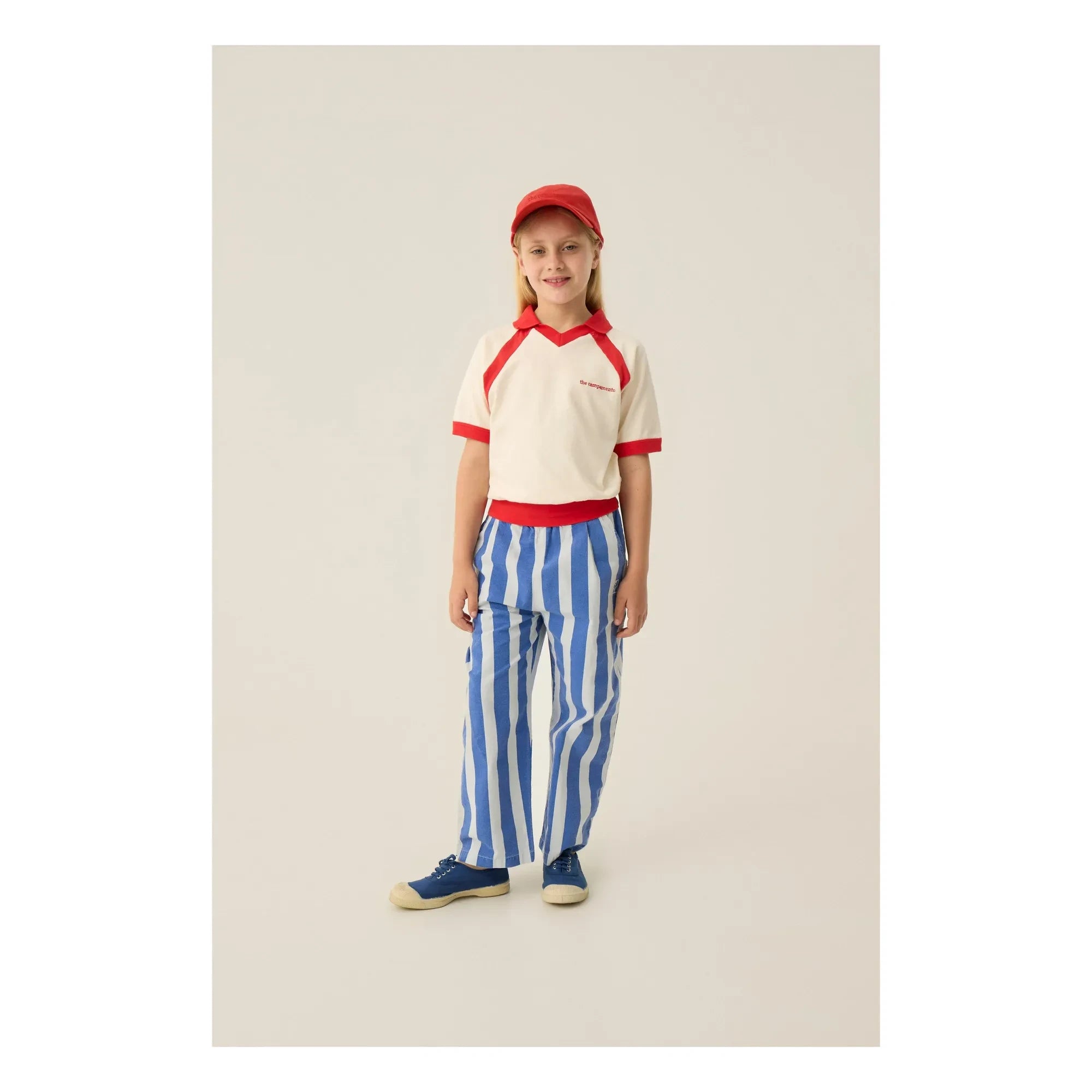 The Campamento - Striped Pants | Blue