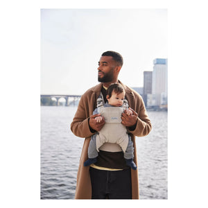BabyBjörn - Mottled woven jersey baby carrier | Beige
