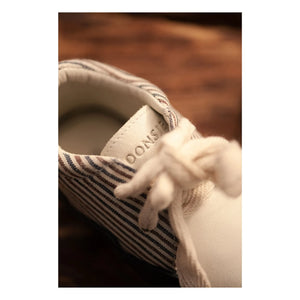 Donsje - Pluksel Striped Sneakers | Night Blue