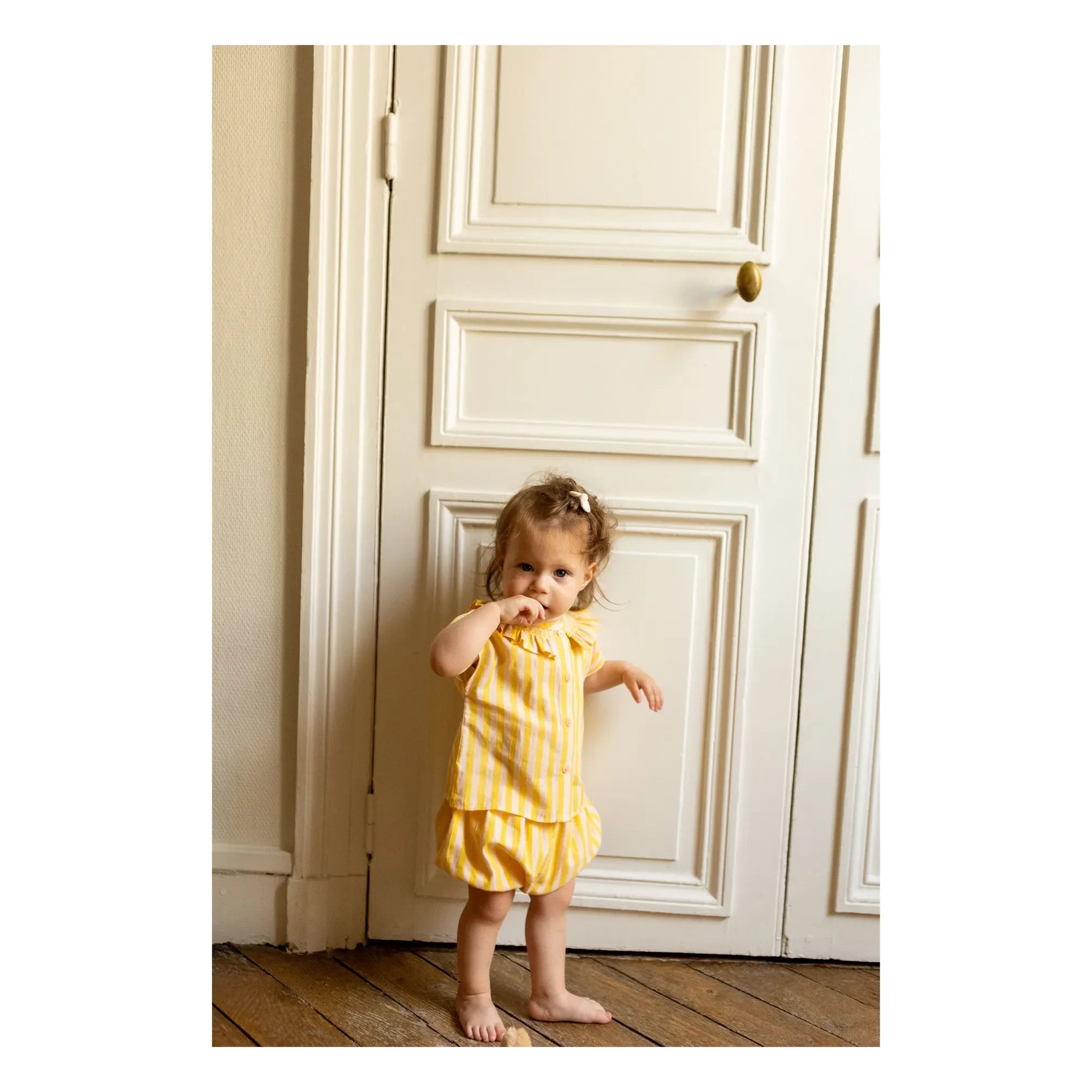 Louis Louise - Nilah Striped Blouse | Yellow