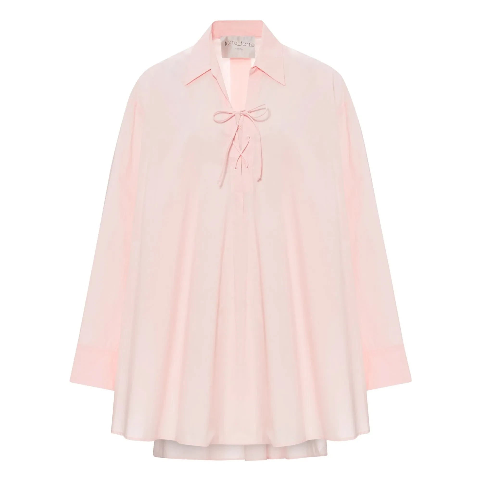 Forte Forte - Cotton Poplin Dress | Light Pink