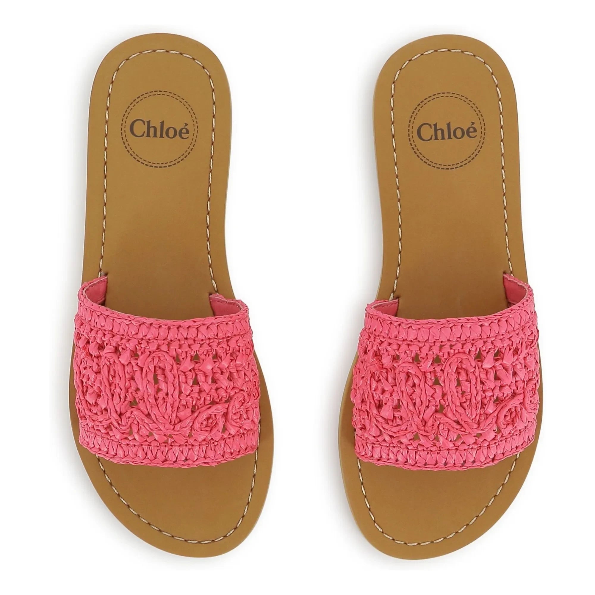 Chloé - Soleil Sandals | Fuchsia