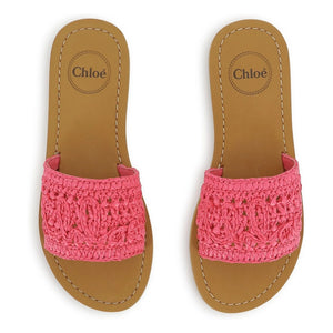 Chloé - Soleil Sandals | Fuchsia