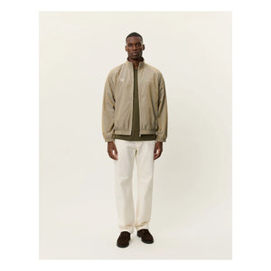 Les Deux - Jack Glossy Sweatshirt Jacket | Sand