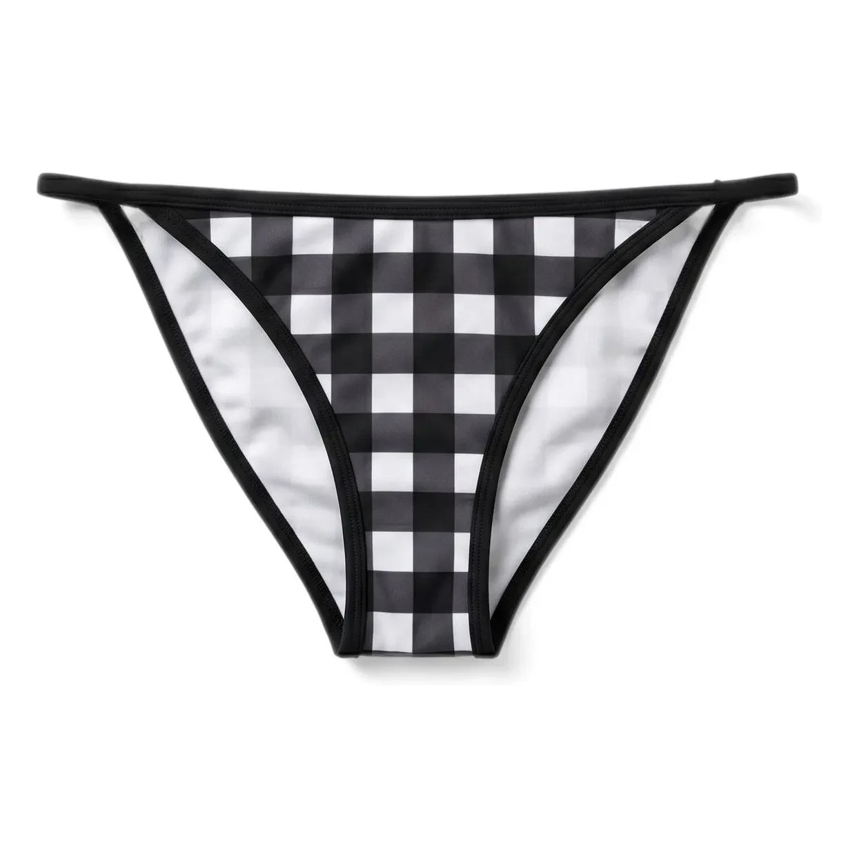 Smallable Woman - Hilda Plaid Swimsuit Bottom | Black