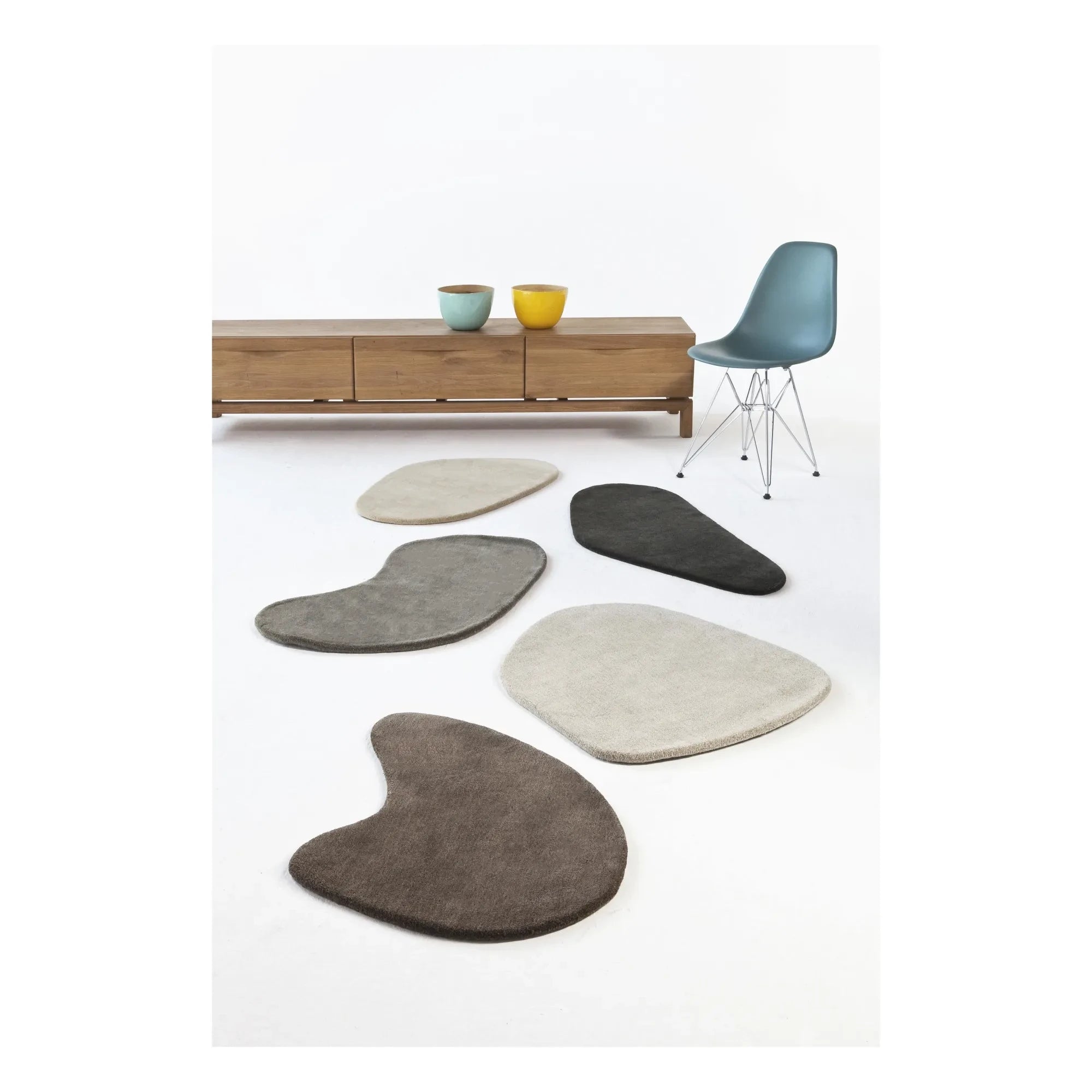 Nanimarquina - Stone Textured Rug, Diego Fortunato | Ivory