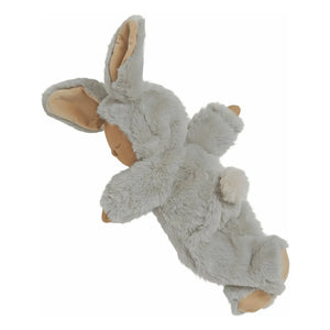 Olli Ella - Cozy Dinkum Rabbit Musical Toy | Medium Gray