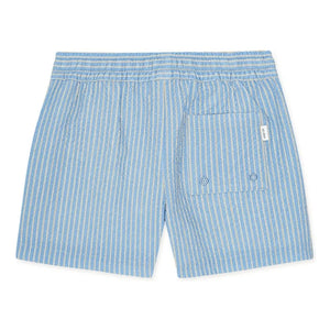 Les Deux - Stan Striped Swim Shorts | Light Blue
