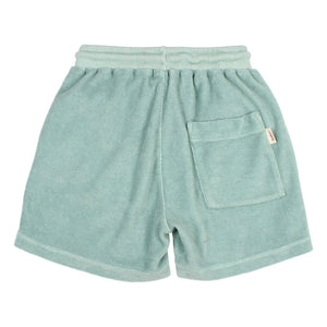 Búho - Sponge Bermuda Shorts | Green Water