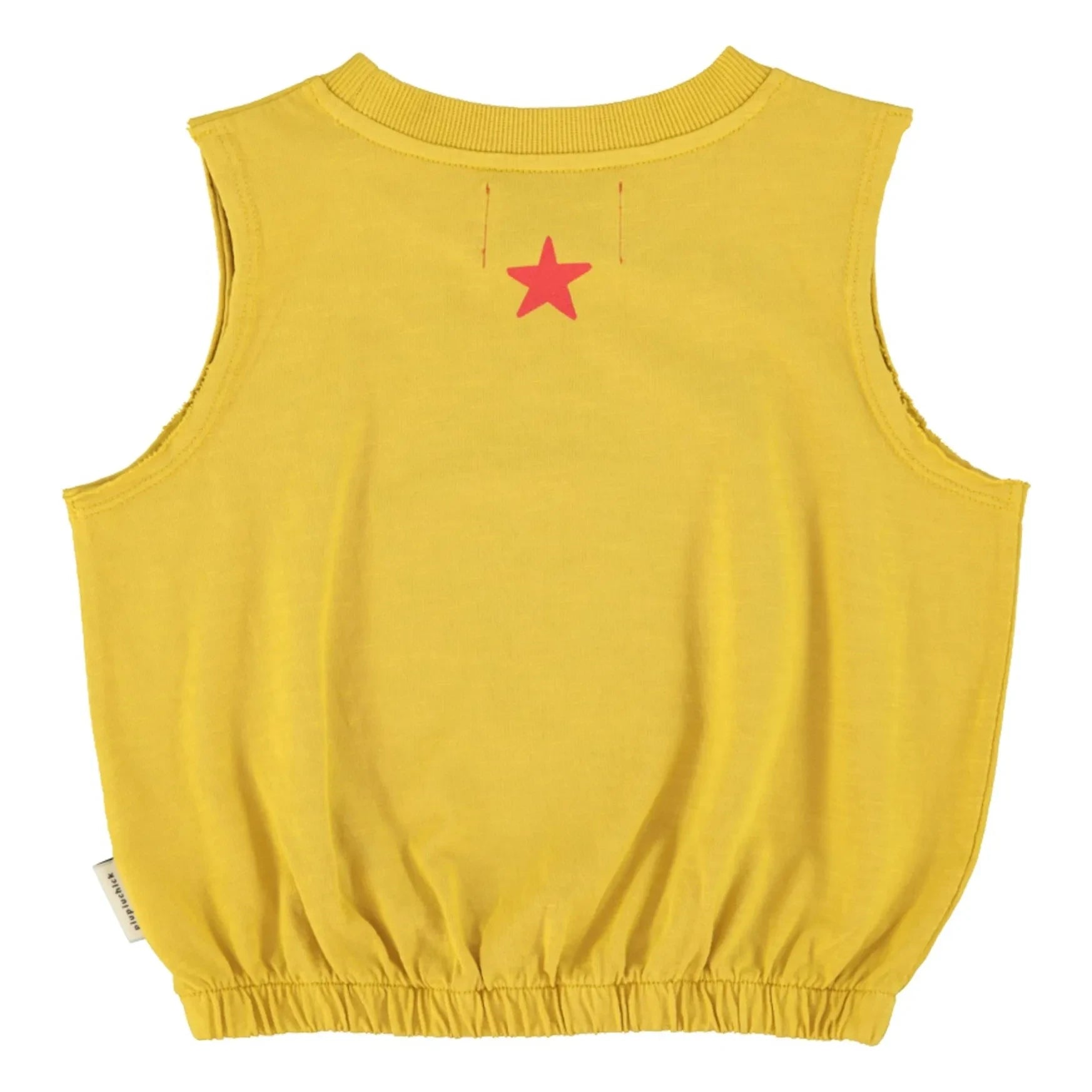 Piupiuchick - Love Elastic Top | Mustard