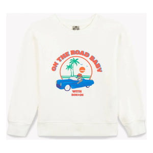 Bonton - Sweat Smile On The Road Molleton | Ivory