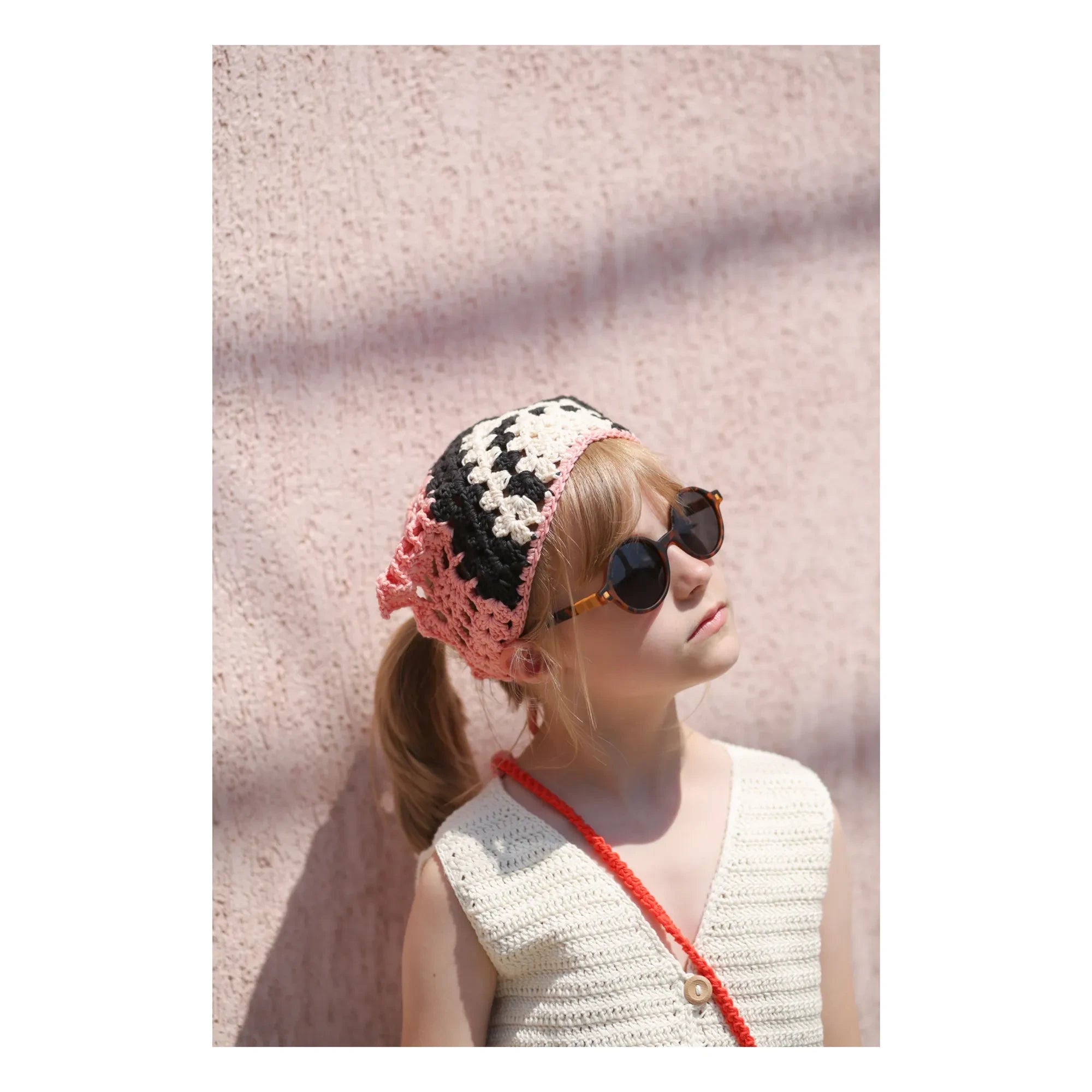 Kalinka - Sleeveless Sahara Crochet Vest | Ecru