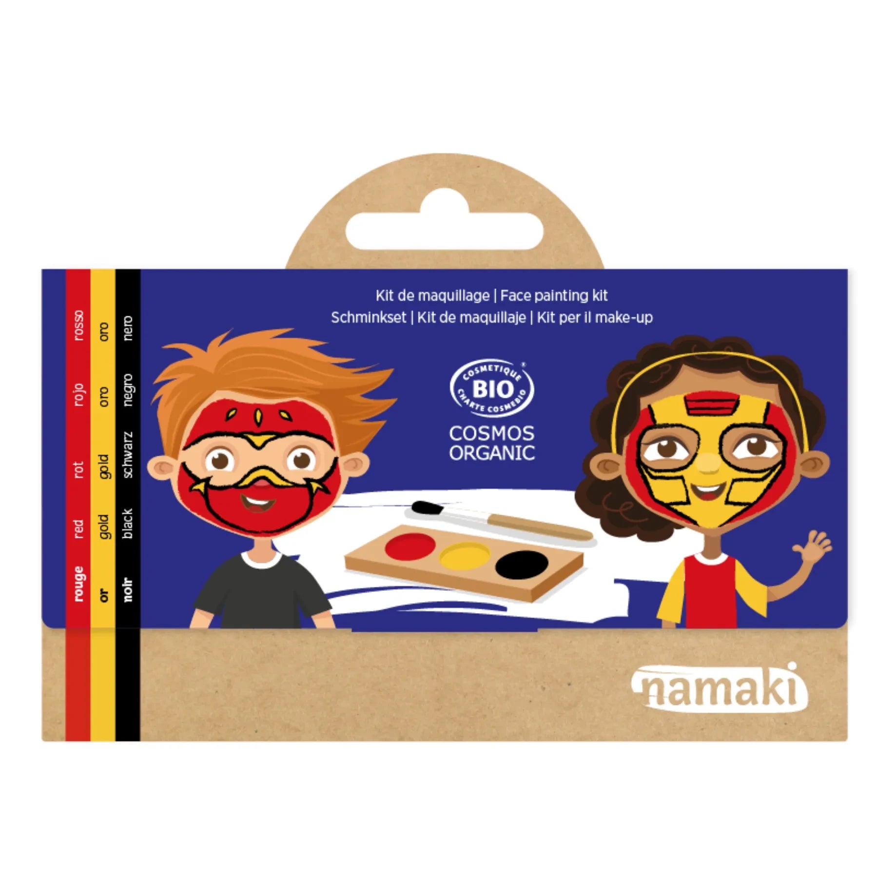 Namaki - Ninja & Superhero 3-Color Makeup Set | Red