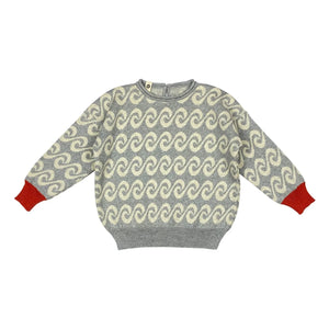 Bayiri - River Organic Cotton Sweater | Gray