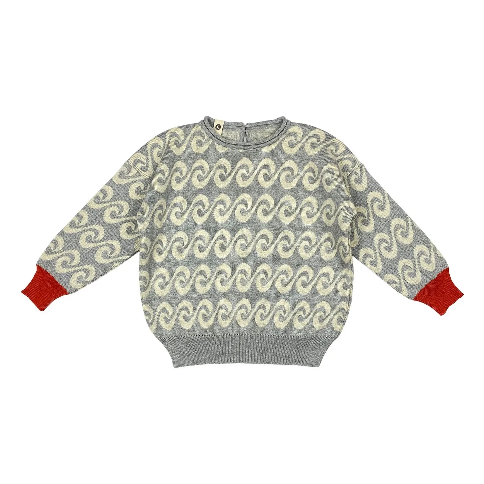 Bayiri - River Organic Cotton Sweater | Gray