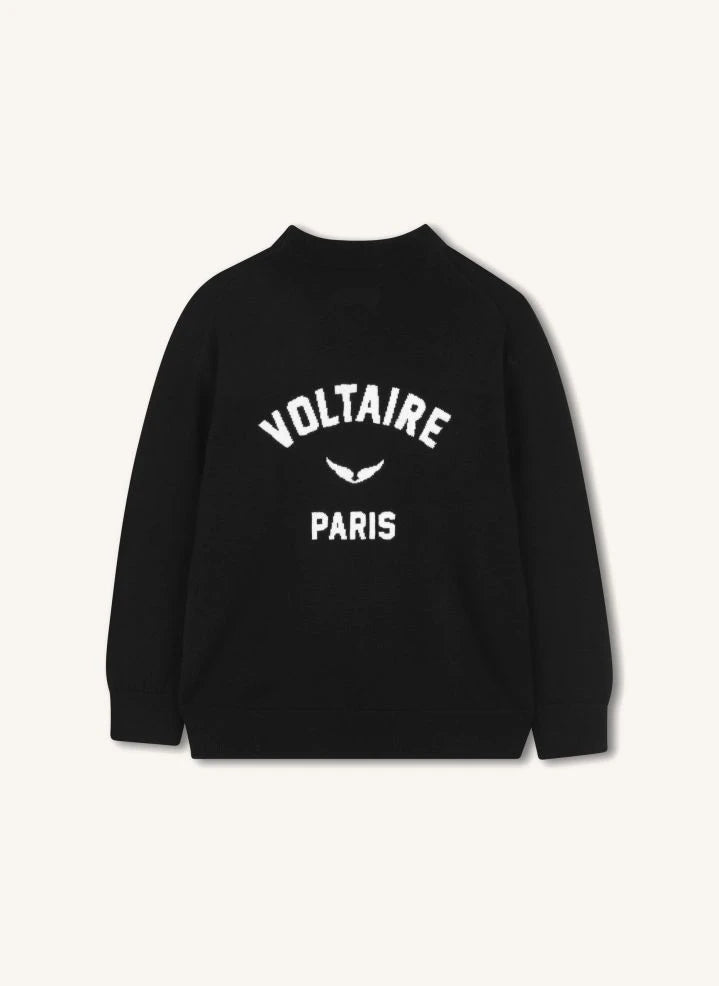 Zadig & Voltaire - Voltaire Yün Kazak | Siyah