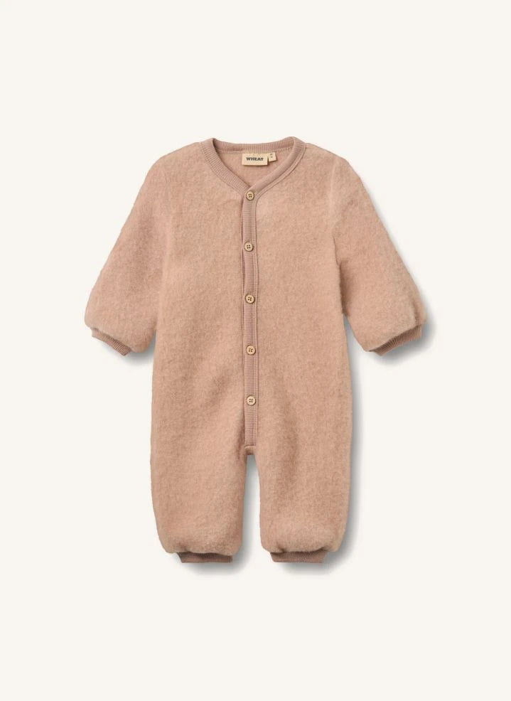 Wheat - Levi's Merino Wool Romper | Pale Pink