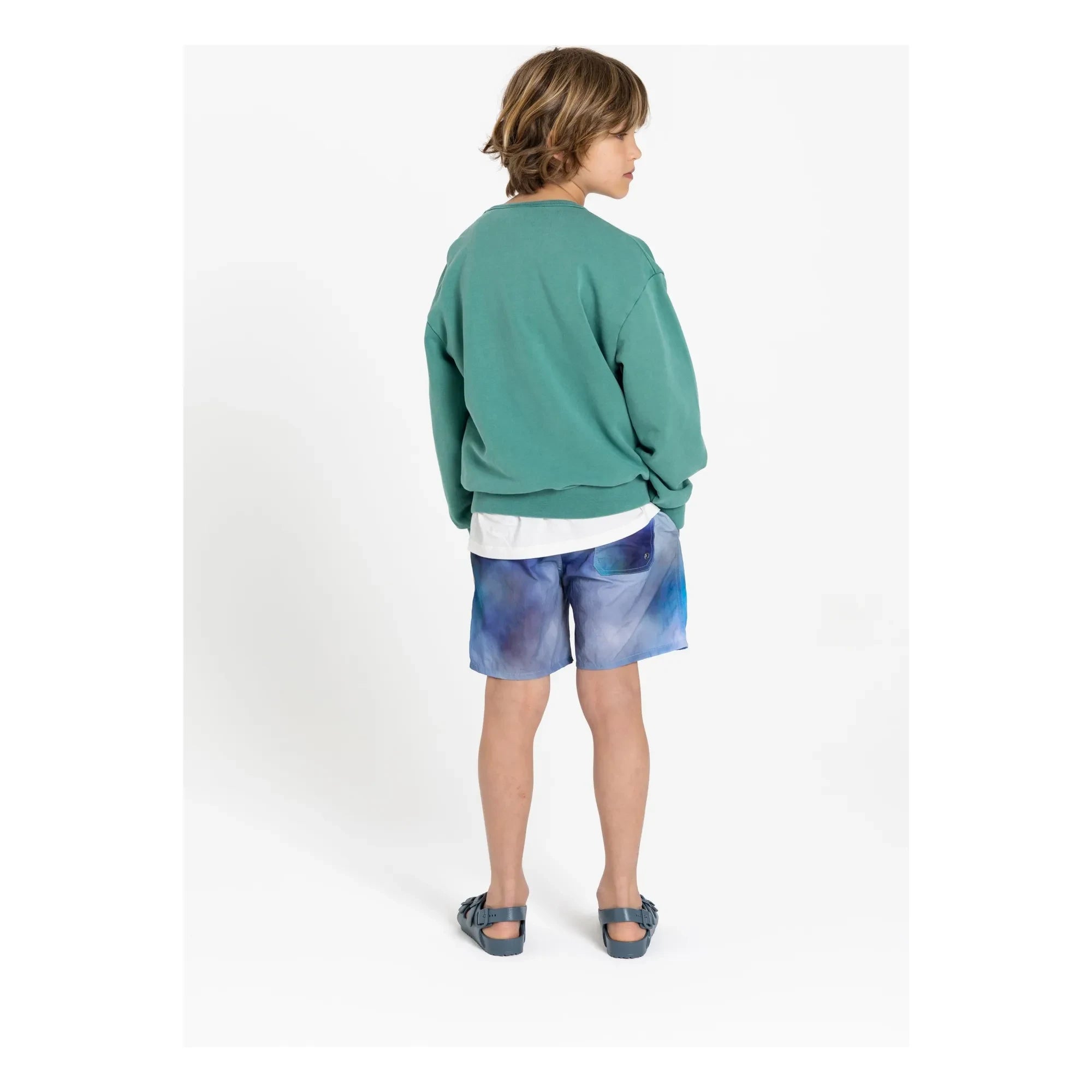 Hundred Pieces - Wave Swim Shorts | Light blue