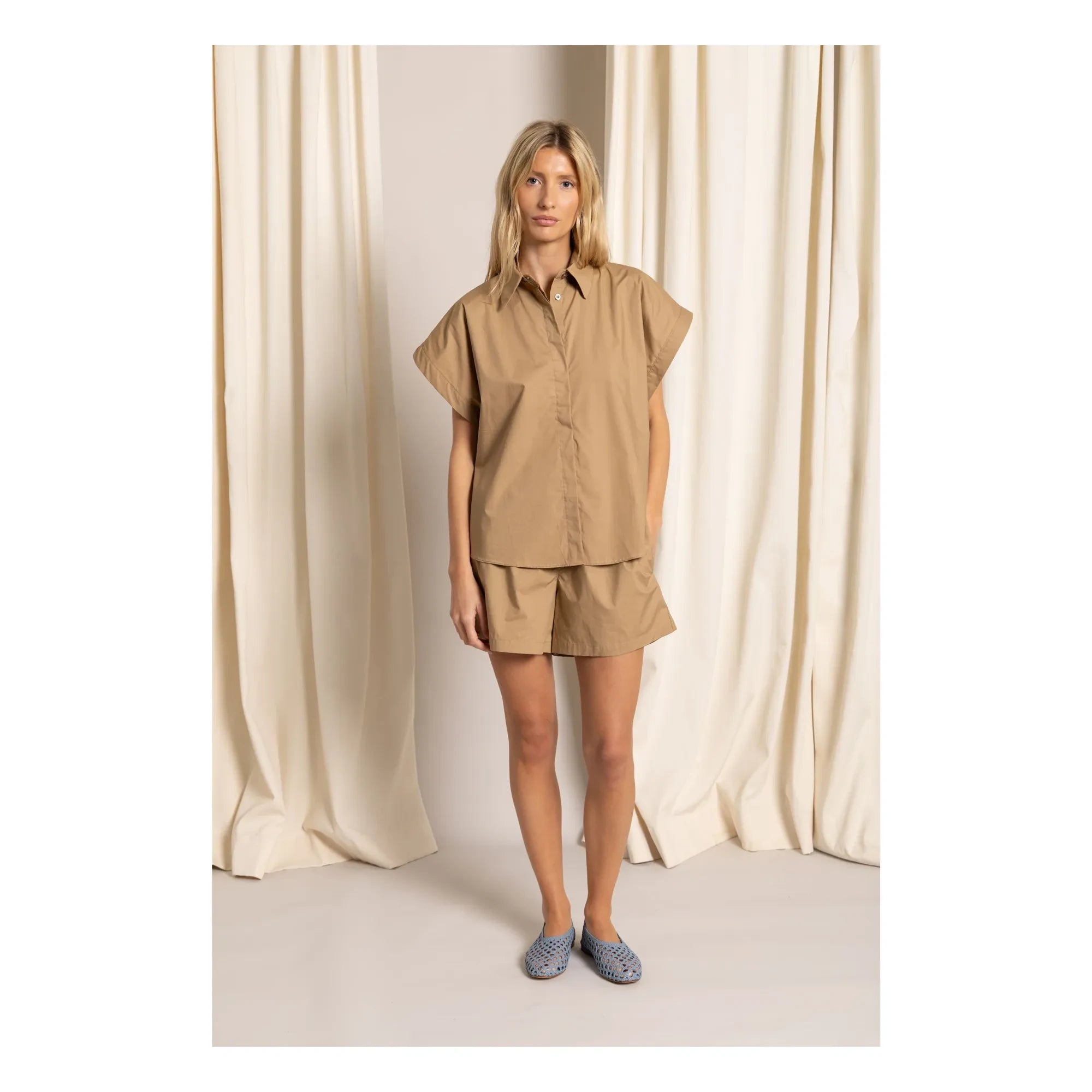 Smallable Woman - Sora shorts | Iced brown