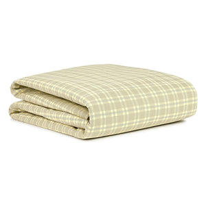 Nobodinoz - Duvet Cover Sheldon Squares | Green