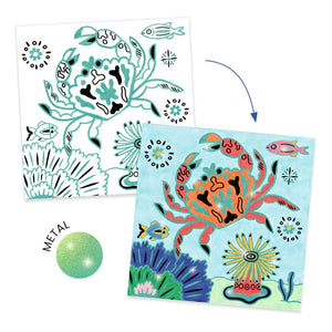 Djeco - Underwater Coloring Pages