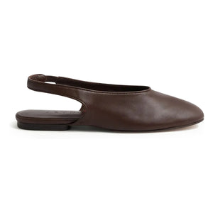 Soeur - Emmett Leather Ballerinas | Chocolate