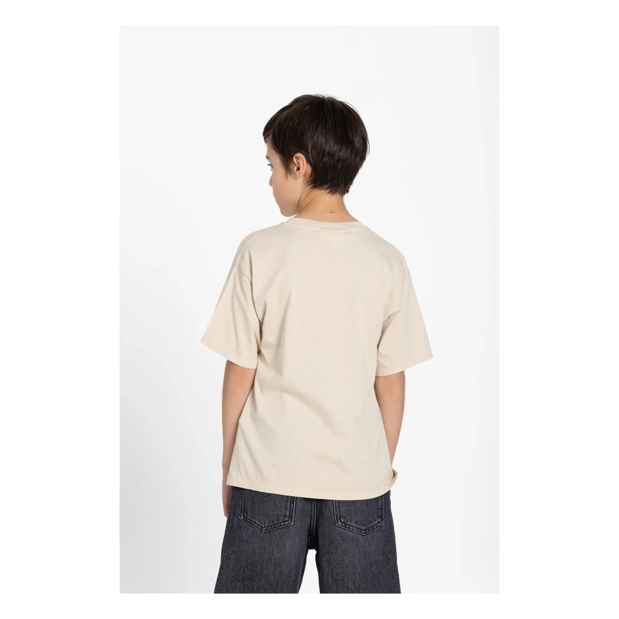 Hundred Pieces - Finn organic cotton t-shirt | Beige